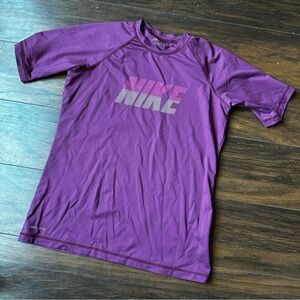 Nike Purple Rash Guard